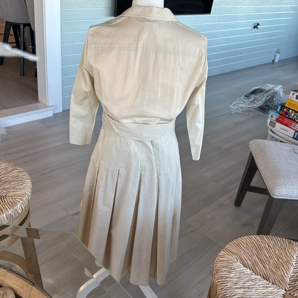 Trench-inspired design dress by Jones New York size 8 - Picture 3 of 4
